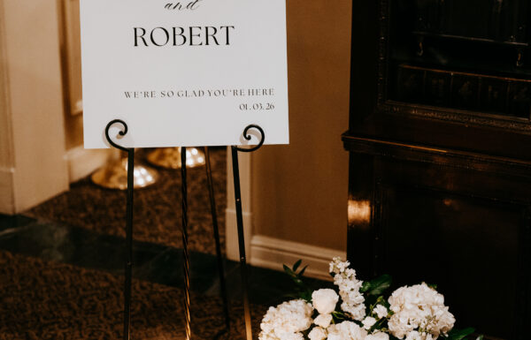 The wedding of Tons of Warm Candlelight & All-White Florals at This Cozy Winter Wedding at Olde Mill Inn A wedding at the Olde Mill Inn in Basking Ridge, New Jersey. Gallery 8