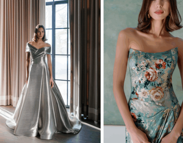 NJ designer Sareh Nouri just debuted her American Legacy, Reimagined evening wear collection made for mothers of the bride and groom.