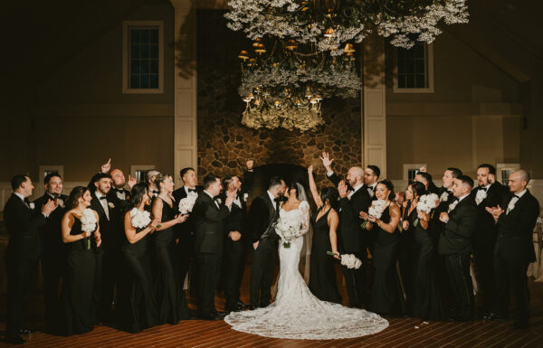 The wedding of Baby’s Breath Surrounded the Chandeliers at This Snowy Winter Ryland Inn Wedding A wedding at the Ryland Inn in Whitehouse Station. Gallery 4