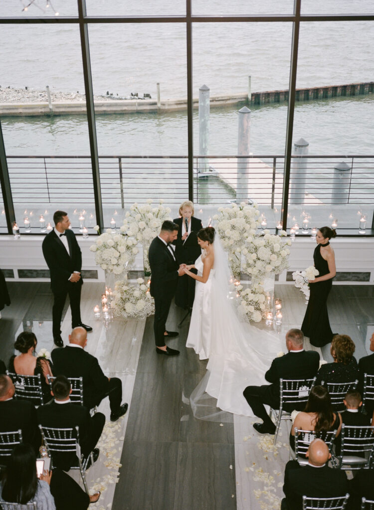 A wedding at Hudson House in New Jersey.