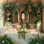 DIY Decor & a Green Cake Created a “Swanky Garden” Vibe at The Albion Summit Hotel