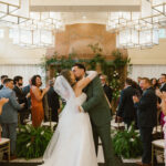 DIY Decor & a Green Cake Created a “Swanky Garden” Vibe at The Albion Summit Hotel