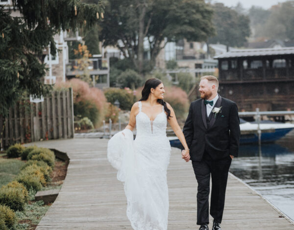 A Lake Mohawk wedding.