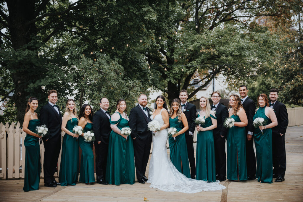 A Lake Mohawk wedding.