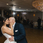 Thrifted Decor Added a Vintage Vibe to Their Hotel Wedding at The Shore