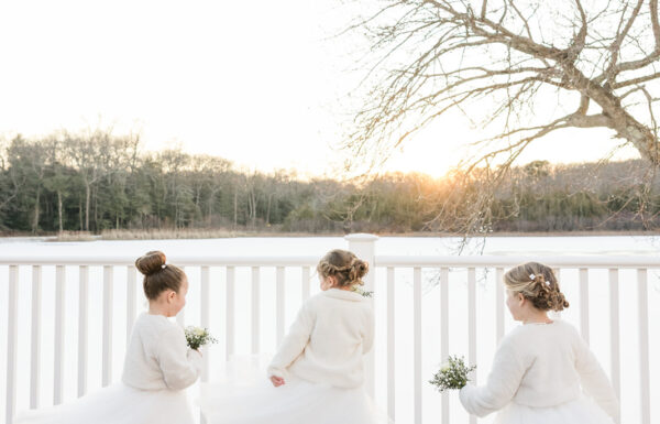 She Sat Behind Him in Geometry Class—16 Years Later, They Had a Classy Christmas Vibes Wedding at the Mill Lakeside Manor