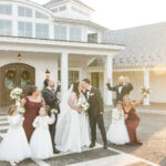 She Sat Behind Him in Geometry Class—16 Years Later, They Had a Classy Christmas Vibes Wedding at the Mill Lakeside Manor