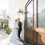 She Sat Behind Him in Geometry Class—16 Years Later, They Had a Classy Christmas Vibes Wedding at the Mill Lakeside Manor