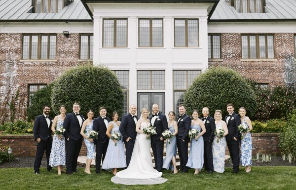 An English Garden-Themed Wedding in Somerset County