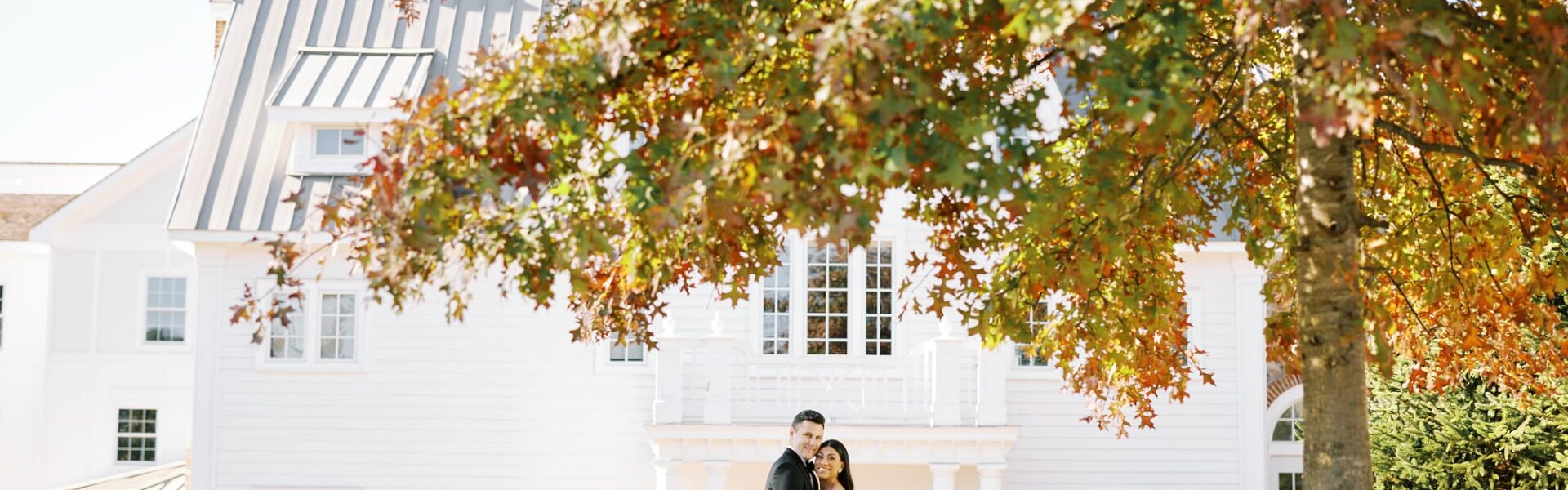 Rich Fall Tones And Vibrant Autumnal Florals at This Ryland Inn Wedding