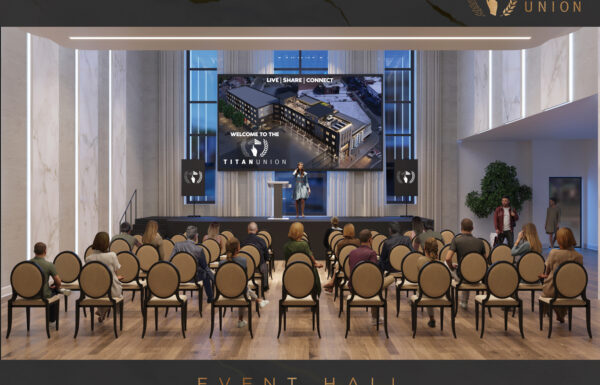 Titan Union Event Center Titan Union Event Center is a modern, multi-level wedding venue in Union, New Jersey. Gallery 2