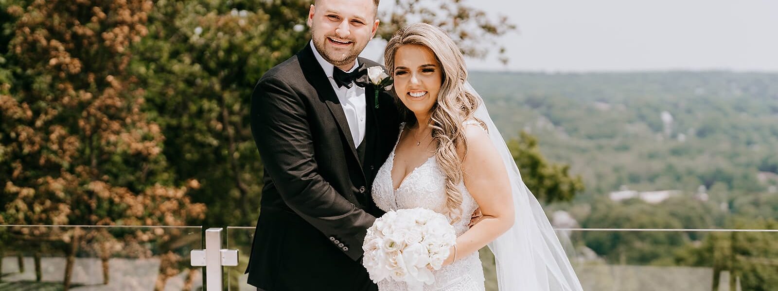 This Couple Made a Very Grand Entrance Into Their Reception
