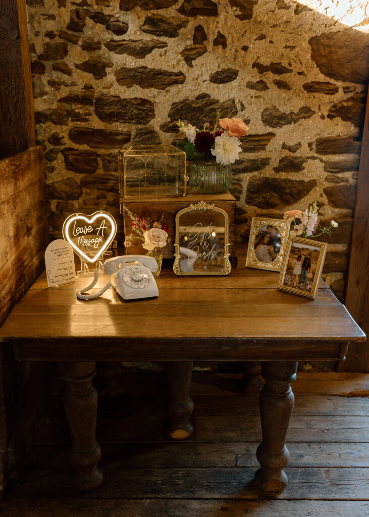 A rustic wedding at Johnson's Locust Hall Farm in NJ.