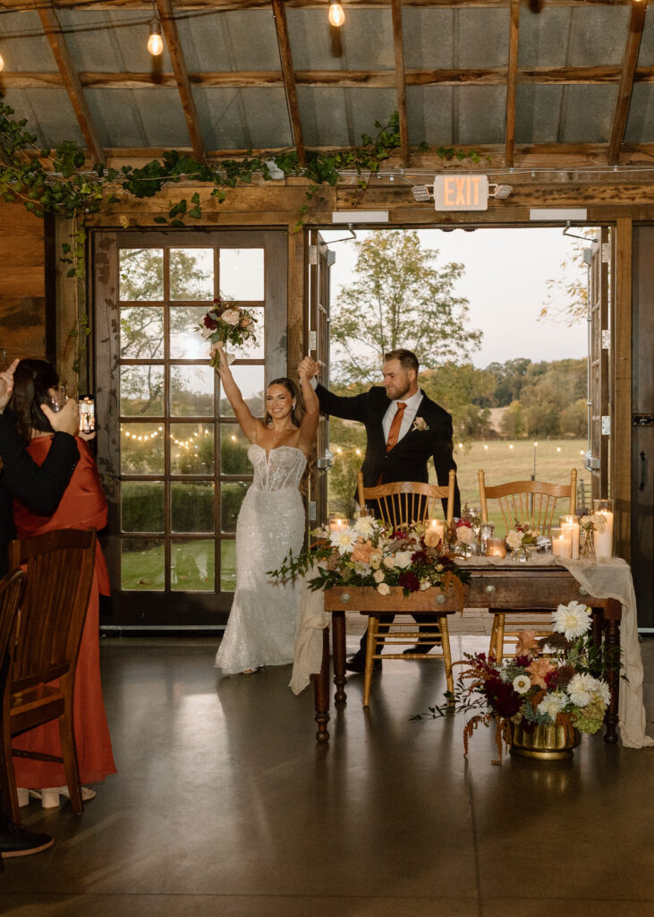 A rustic wedding at Johnson's Locust Hall Farm in NJ.