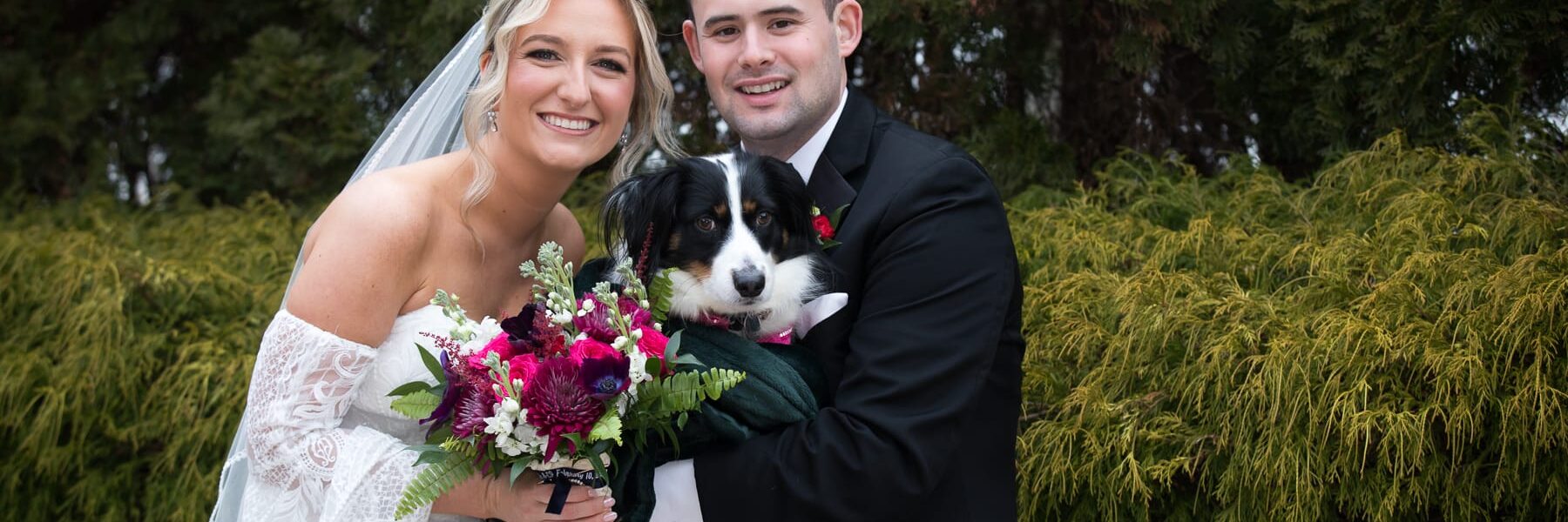 A Lovely Winter Wedding at an All-In-One Venue