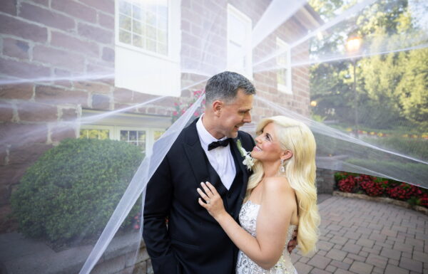 A Glamorous Wedding With Their Daughters as Flower Girls