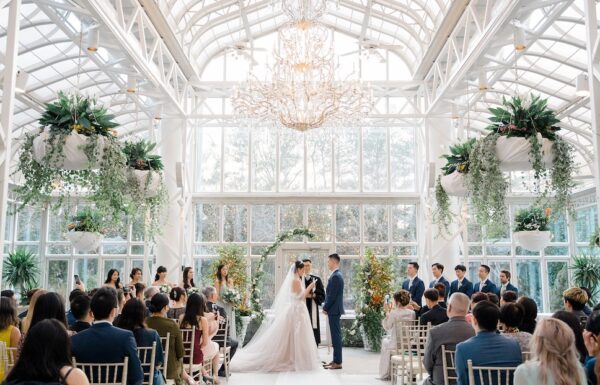 An Ethereal and Magical Big Day That Had “An Outdoor Vibe Without Being Outdoors”