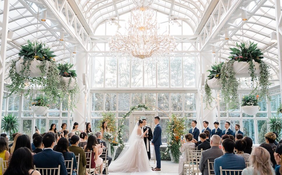 An Ethereal and Magical Big Day That Had “An Outdoor Vibe Without Being Outdoors”