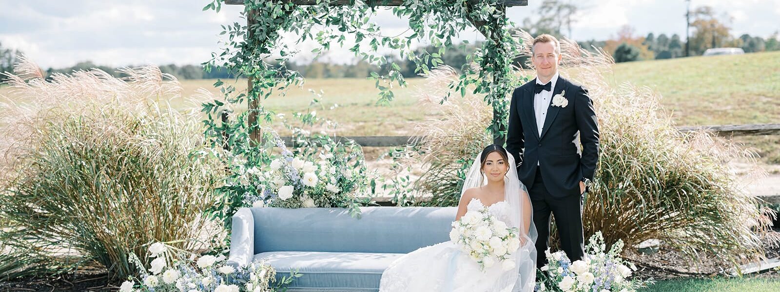 A Tented Vineyard Wedding With a Whimsical Aesthetic
