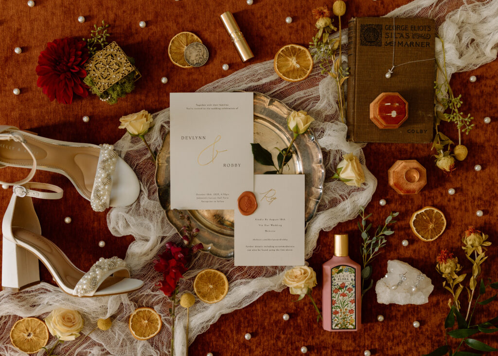 A rustic wedding at Johnson's Locust Hall Farm in NJ.