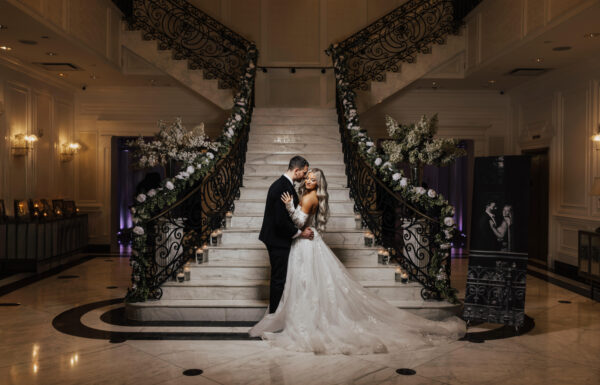 Ballroom wedding at the Meadow Wood in Randolph, New Jersey.