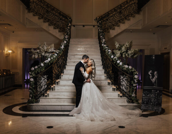Ballroom wedding at the Meadow Wood in Randolph, New Jersey.