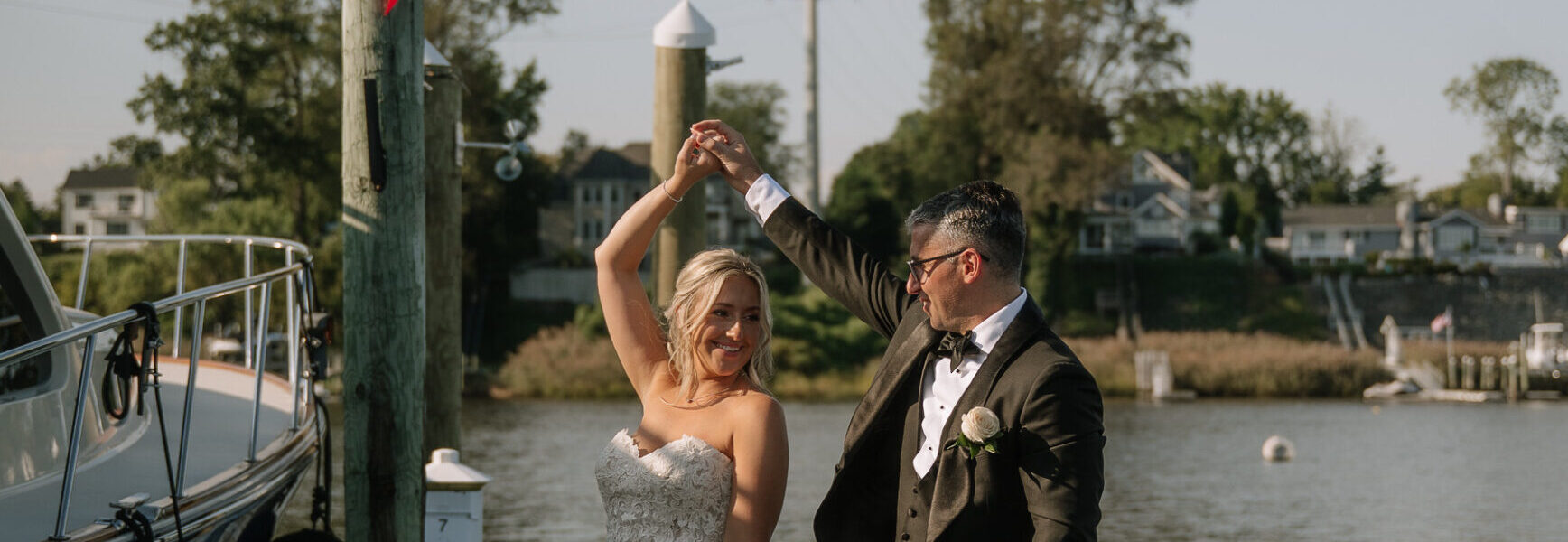 A Venue on the Water Was Essential For This Beach-Loving Couple