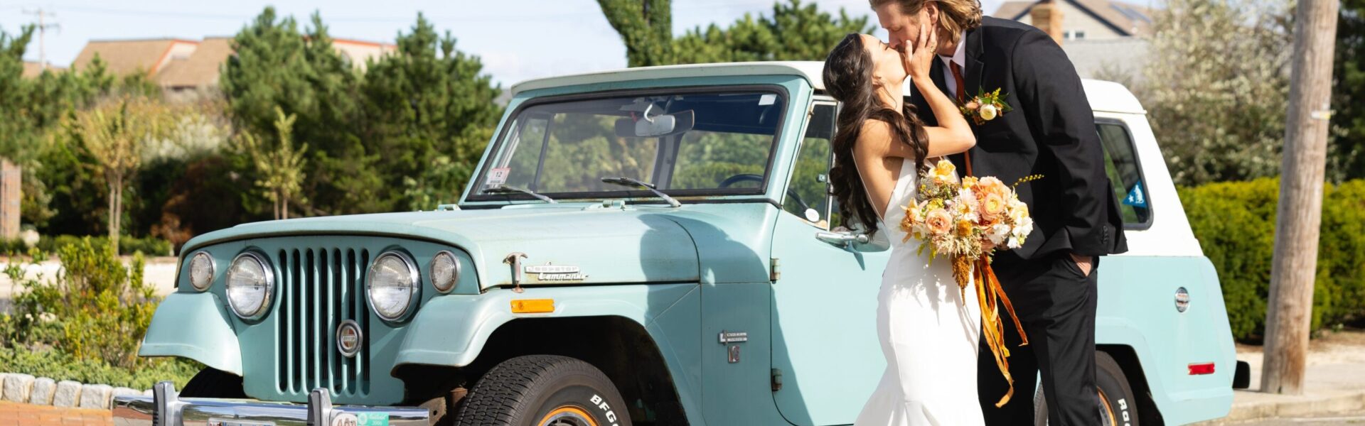 They Worked at The Venue Where They Held Their Boho Beach Fall Wedding
