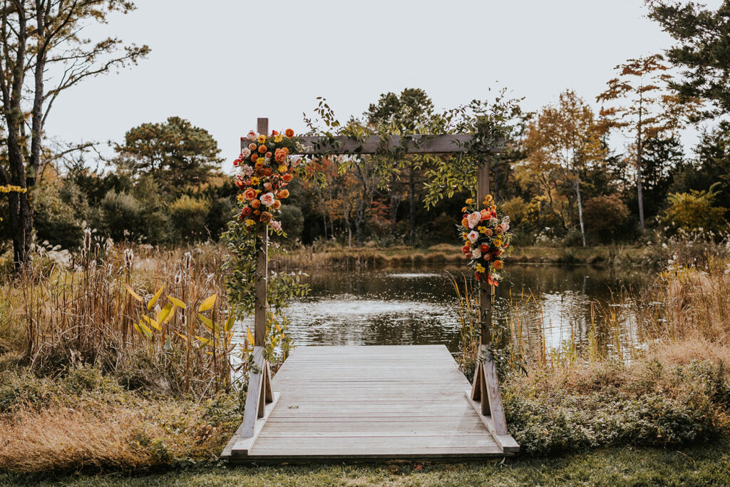 A wedding at Farm on Main in West Creek NJ.