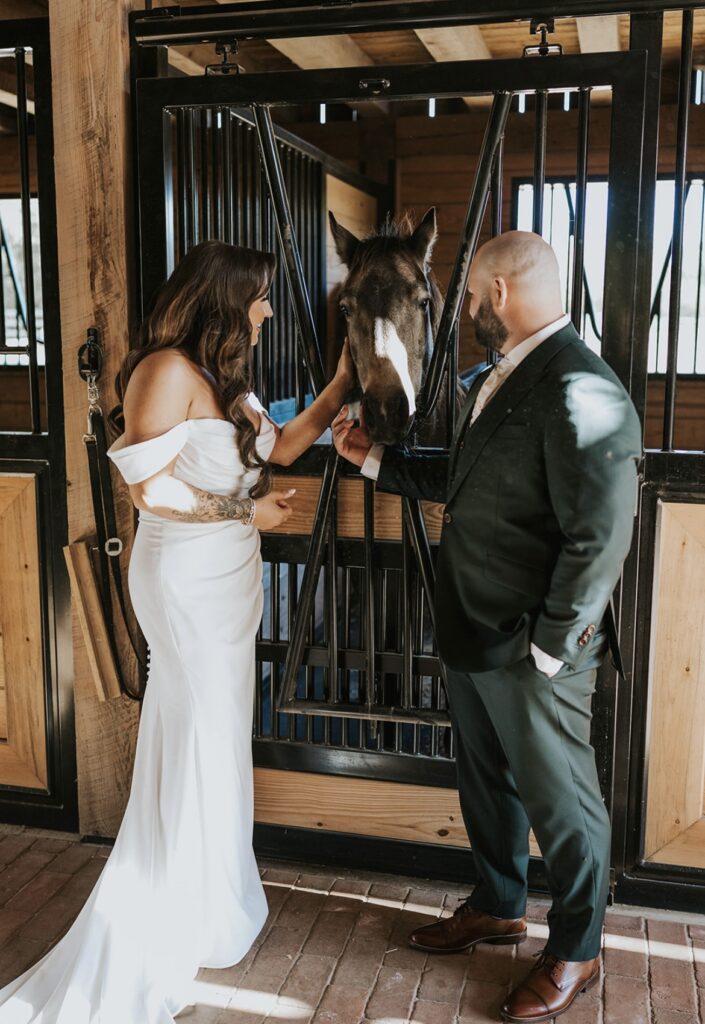 A wedding at Farm on Main in West Creek NJ.