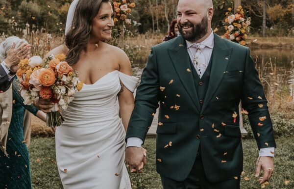 A wedding at Farm on Main in West Creek NJ.