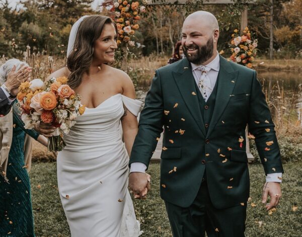 A wedding at Farm on Main in West Creek NJ.