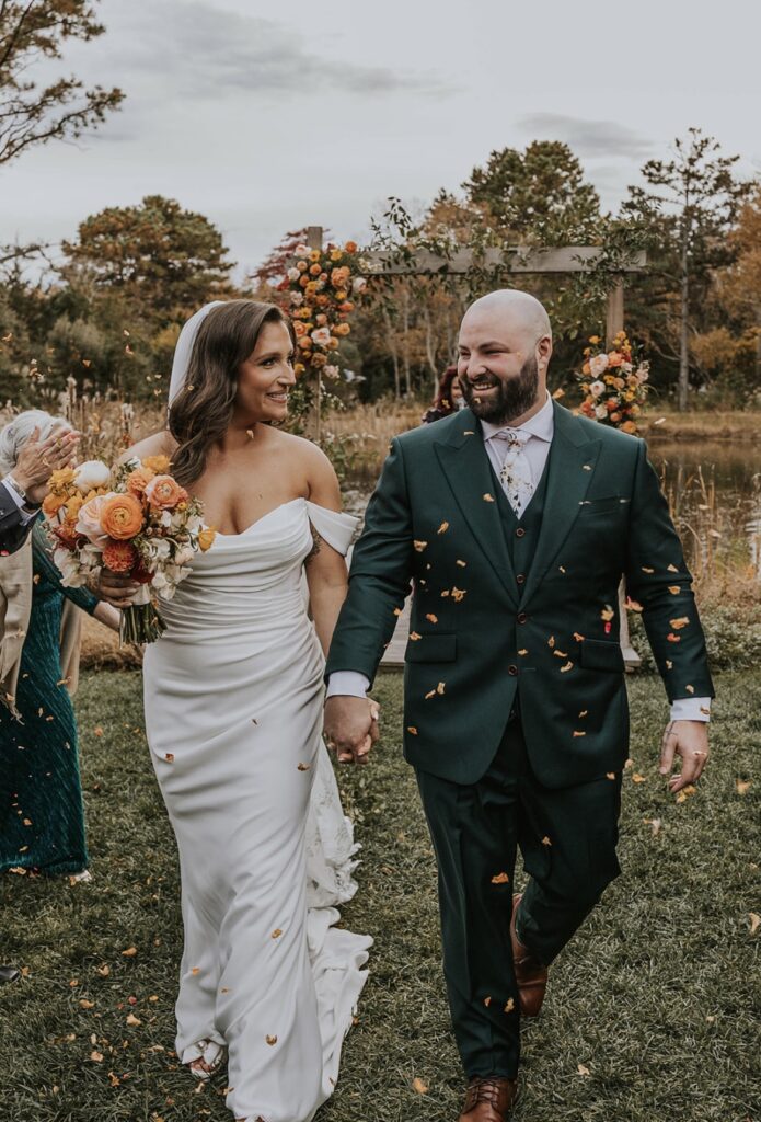 A wedding at Farm on Main in West Creek NJ.