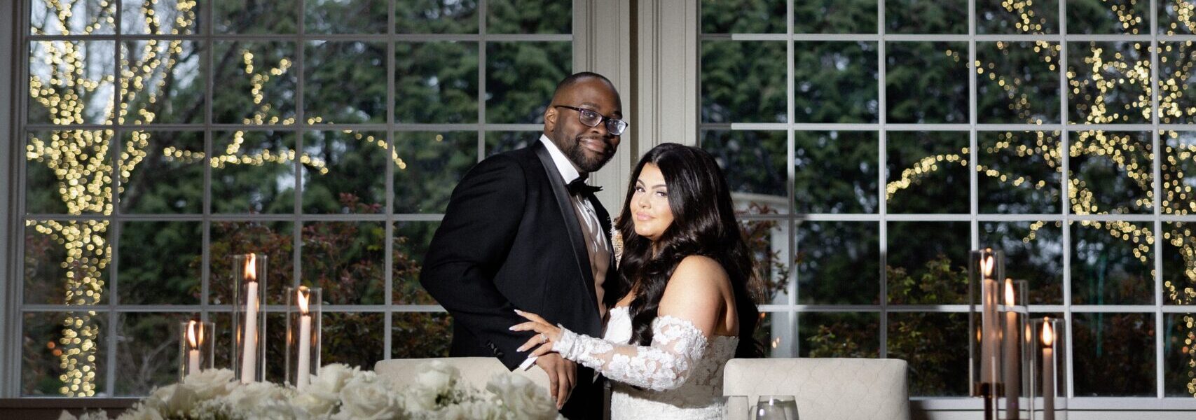 An Influencer Created A Timeless Black-And-White Big Day