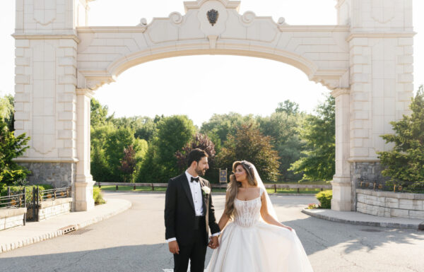 This Couple—And Their 500 Guests—Fell For Their Venue’s European-Inspired Charm