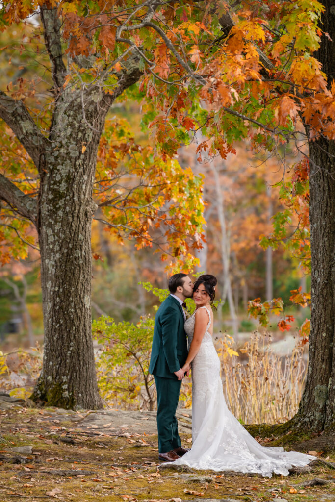 A rustic fall wedding at the Barn at Perona Farms in Andover NJ.