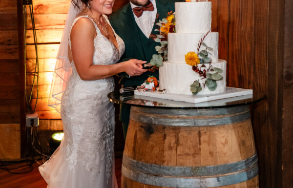 A rustic fall wedding at the Barn at Perona Farms in Andover NJ.