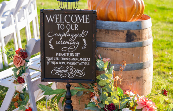 A rustic fall wedding at the Barn at Perona Farms in Andover NJ.
