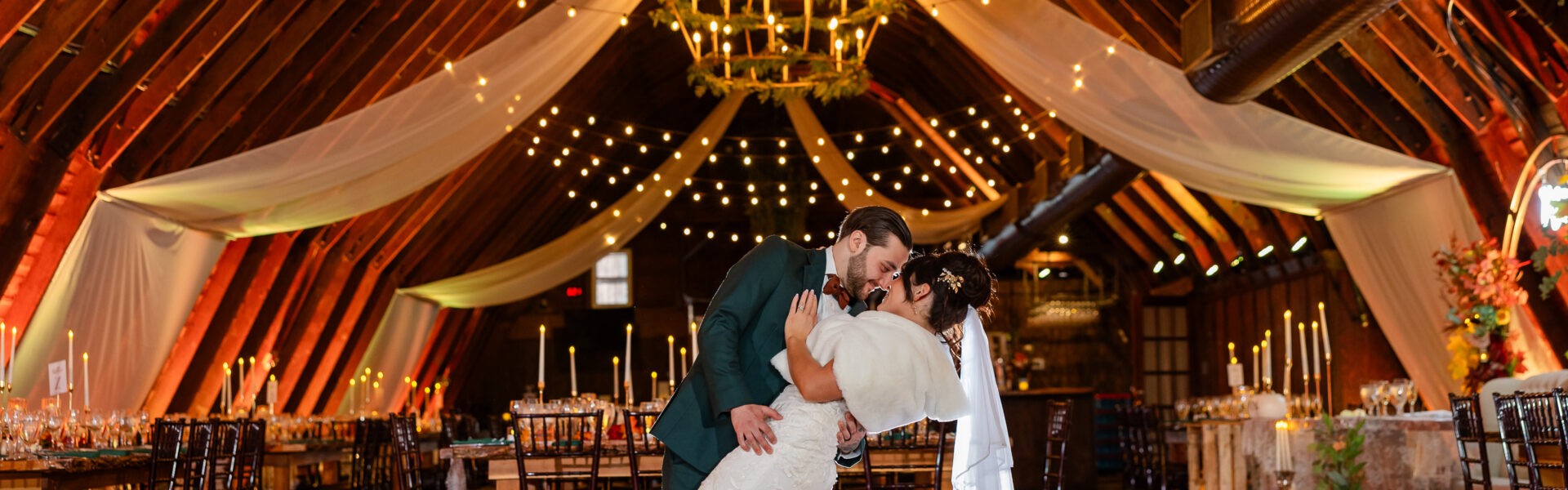 A Rustic Fall Wedding Full of Charm and Candlelight at the Barn at Perona Farms