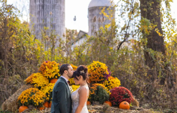A rustic fall wedding at the Barn at Perona Farms in Andover NJ.