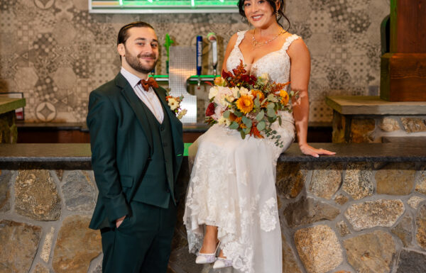 A rustic fall wedding at the Barn at Perona Farms in Andover NJ.