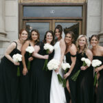 This Bride Skipped the Trends and Chose a Timeless Black-and-White Wedding at Felina