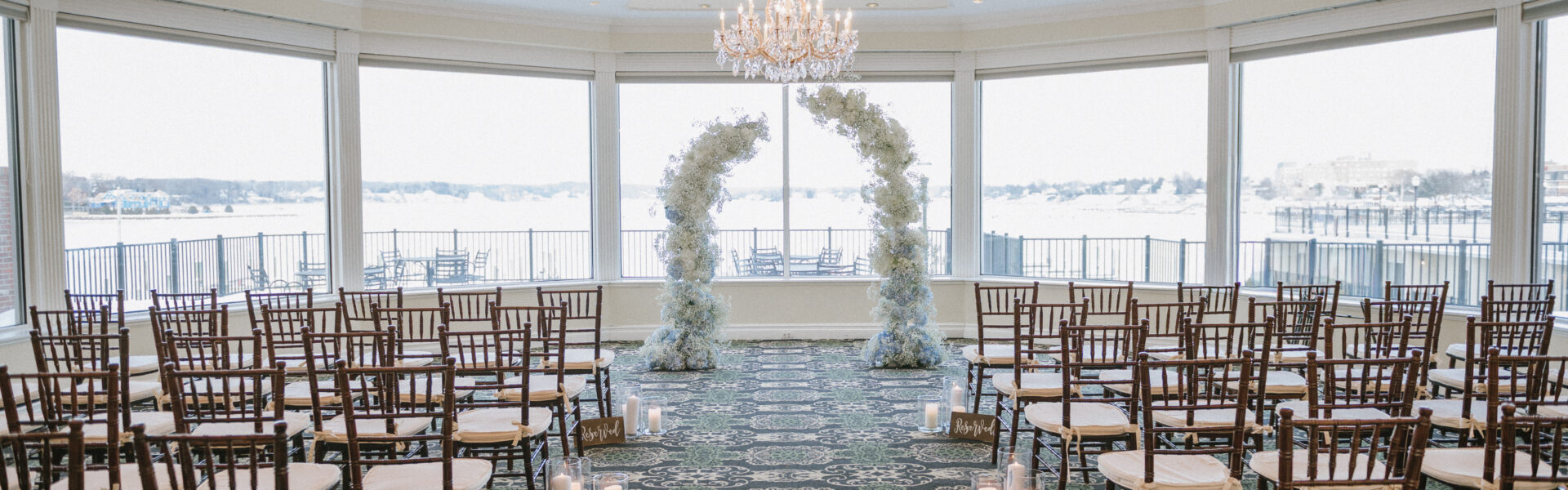 The Navesink River Froze on Their Wedding Day & It Was the Most Beautiful Accident at The Molly Pitcher Inn