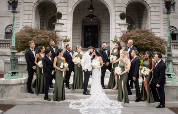 Maddy Cretella, Whose Family Owns By Landmark, Holds An Elaborate Wedding at Elkins Estate