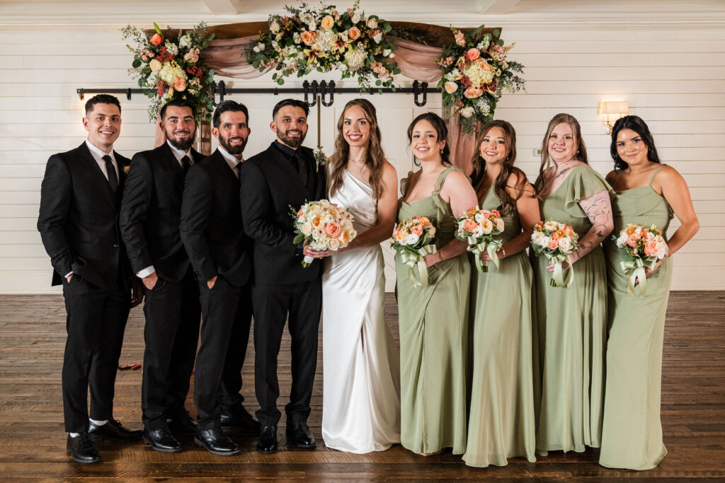 A wedding at Mansion at Mountain Lakes in NJ.