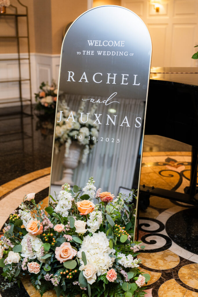 A wedding at Mansion at Mountain Lakes in NJ.