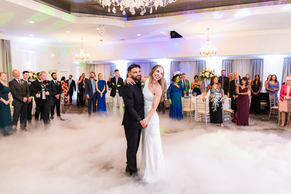 A wedding at Mansion at Mountain Lakes in NJ.