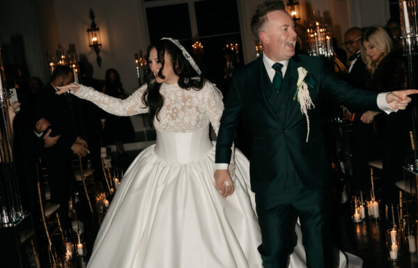 The wedding of Traditional Irish Performers, a Guinness Station & Dramatic Candlelight at Park Savoy Ballroom wedding at the Park Savoy Estate at Florham Park NJ with tons of Irish details like a green cake, Guinness station and Irish step dancers. Gallery 24