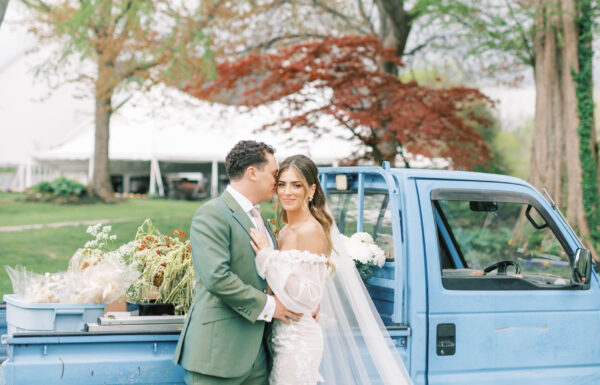 High School Sweethearts Hold an Enchanted Garden Wedding