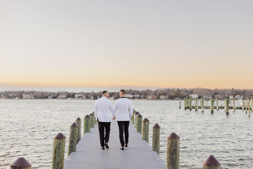 A wedding at Clarks Landing Yacht Club in Point Pleasant NJ.